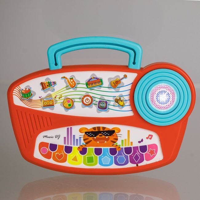 Pian Bebe DJ cu Sunete și Lumini Jumbo - Jucărie Interactivă - Default Title (1) [ps:80fa44d0-89ba-4155-8f8f-5aba37911bd2]