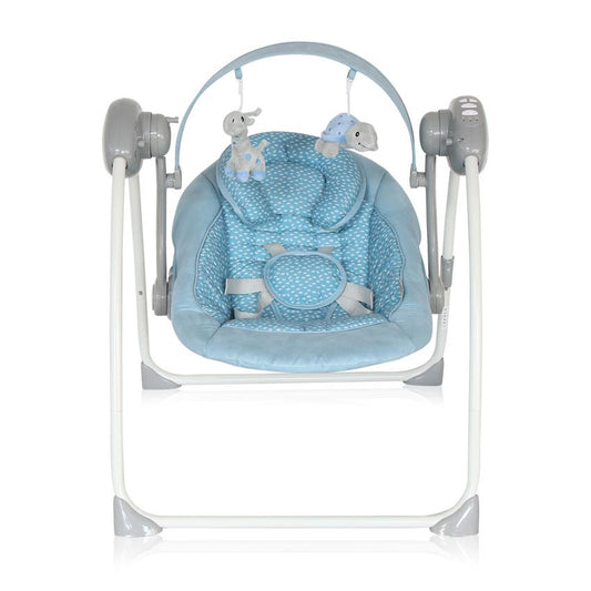 Leagăn Electric și Muzical Lorelli Portofino - Frosty Green - Cameo Blue (1) [ps:bc6b0f12-eade-4ac1-9244-5d3ea87518c0]