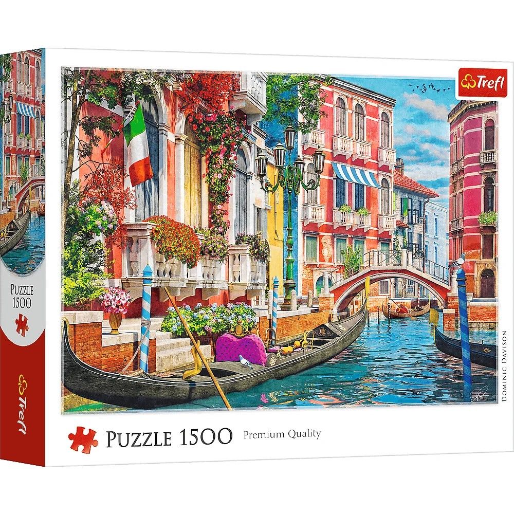 PUZZLE TREFL 1500 O DUPA AMIAZA DE VARA IN VENETIA - Imagine 1 [ps:474b7fbd-5b1f-49db-bc08-afb75e1ce696]