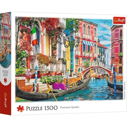 PUZZLE TREFL 1500 O DUPA AMIAZA DE VARA IN VENETIA - Imagine 1 [ps:474b7fbd-5b1f-49db-bc08-afb75e1ce696]