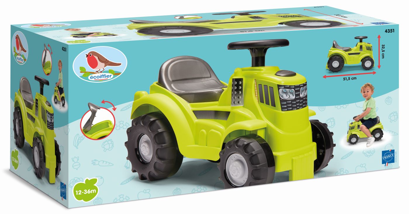 ECOIFFIER TRACTORAS RIDE ON DE 51.5CM Simba - Imagine 1 [ps:6a396640-e4ac-42ce-80f3-170c9c857f70]