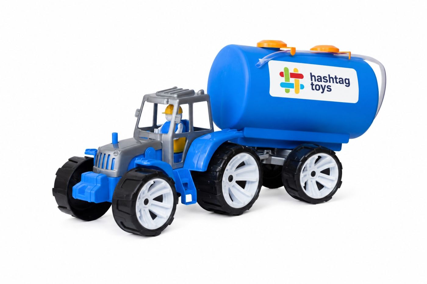 Tractor cu Cisternă Albastru Gri Viva Toys - Jucărie Copii - Albastru Gri (1) [ps:b0af442f-5657-4a78-bc77-fb3edd425c88]