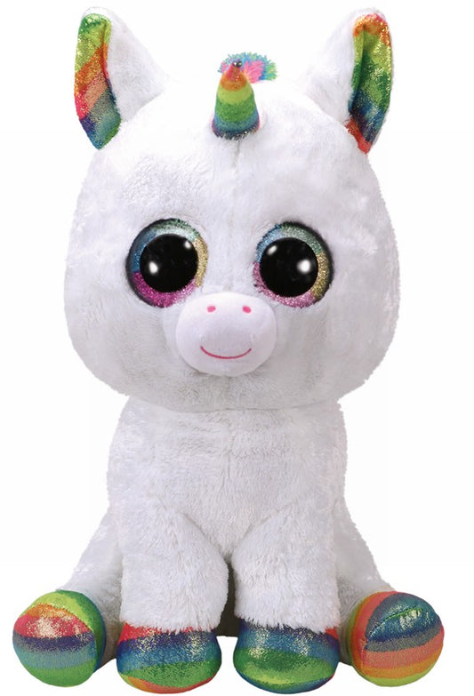 PLUS TY 42CM BOOS PIXY UNICORN ALB - Imagine 1 [ps:40856db9-1762-485d-833f-1a729bace9fb]