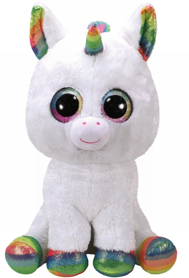 PLUS TY 42CM BOOS PIXY UNICORN ALB - Imagine 1 [ps:40856db9-1762-485d-833f-1a729bace9fb]
