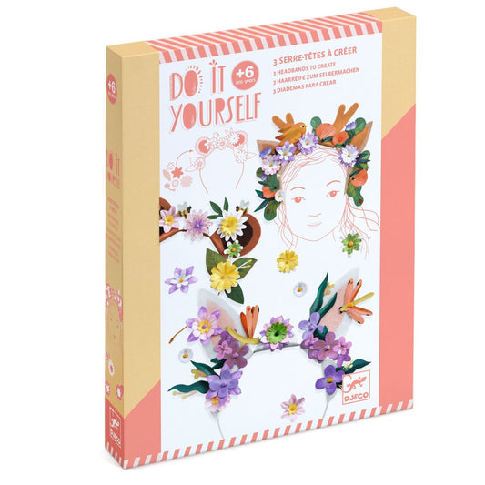 Joc creativ DIY Coronite cu flori, Djeco - Imagine 1 [ps:3c07a641-a3b2-42a3-b9a0-dcb3c2b01b0e]