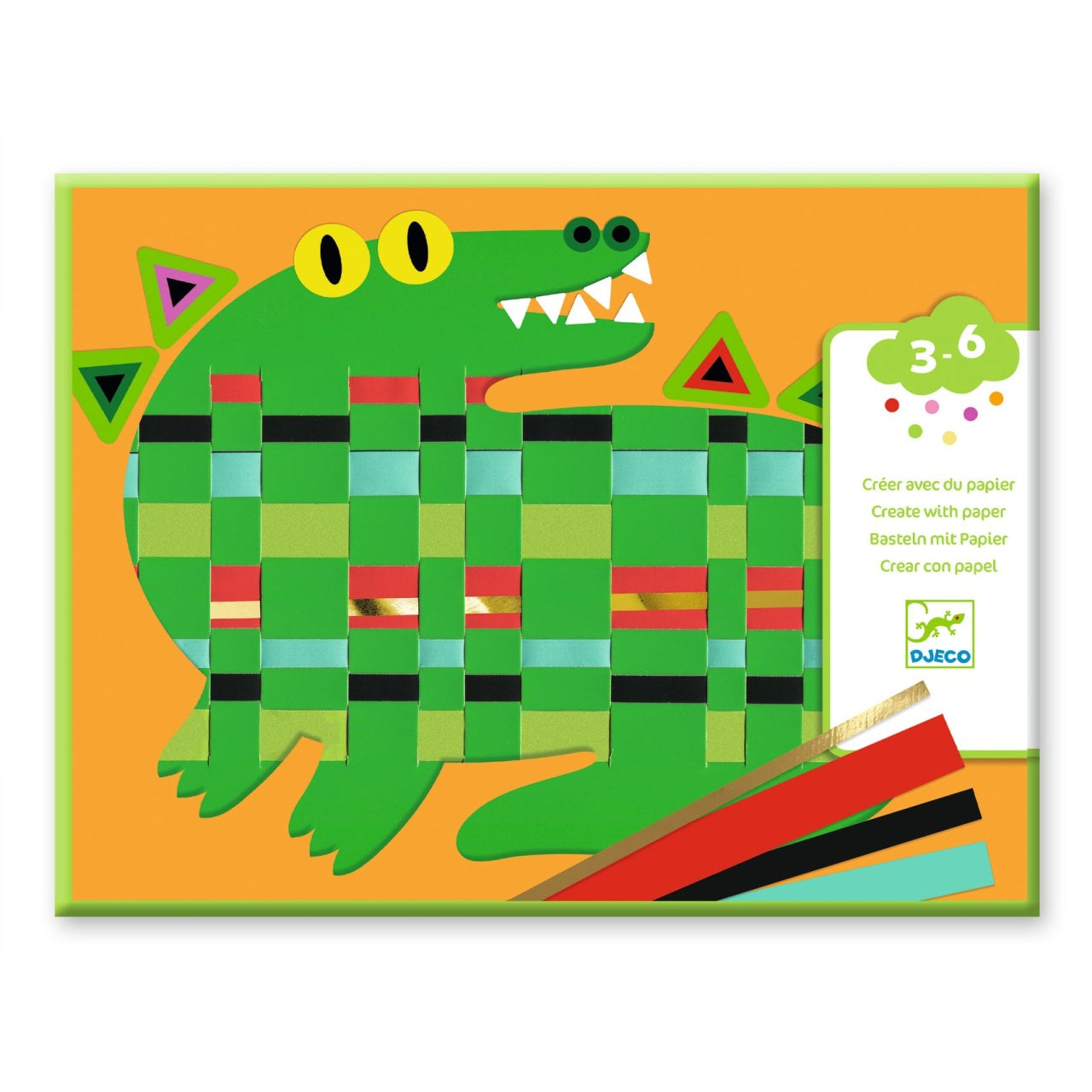 Joc creativ de tesut animalute, Djeco - Imagine 1 [ps:0fa5753f-88df-447f-a16f-2e53fe342543]