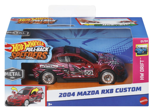 HOT WHEELS MASINUTA METALICA CU SISTEM PULL BACK MAZDA - Imagine 1 [ps:6433ab62-379b-4ed9-a871-64efc533d98e]