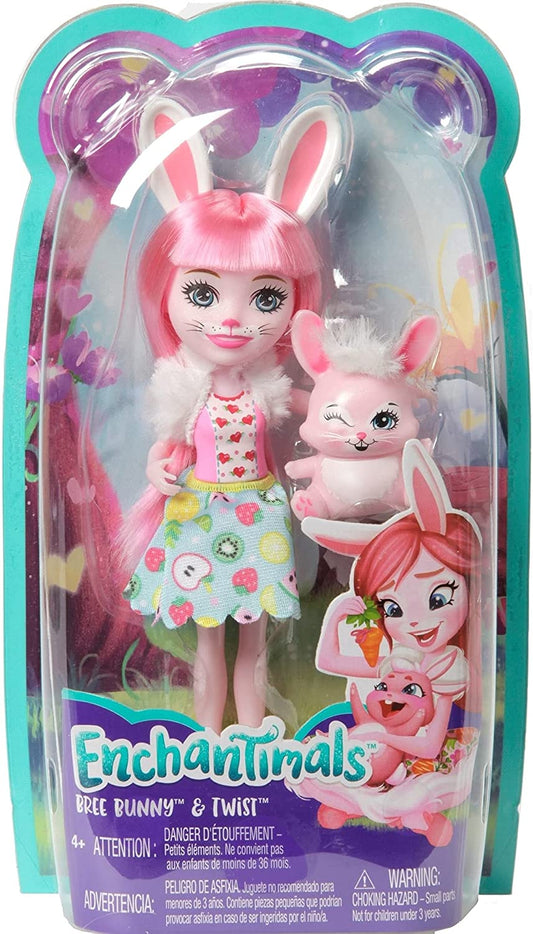 ENCHANTIMALS PAPUSI CU ANIMALUTE BREE BUNNY SI TWIST Mattel - Imagine 1 [ps:8aa53627-c669-48e7-b15a-4f73f96e3e30]