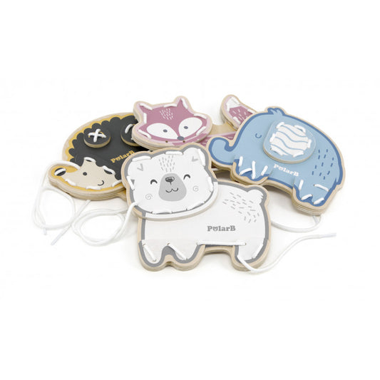 Potriveste si insira animalele, PolarB Viga - Imagine 1