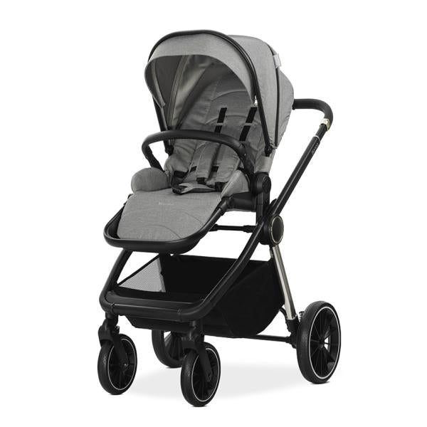 Cărucior Set 2 în 1 Lorelli Bianca, Beige Warm - Grey (1) [ps:f701a2c6-9fc3-42b6-ba7d-b4653c8e431b]