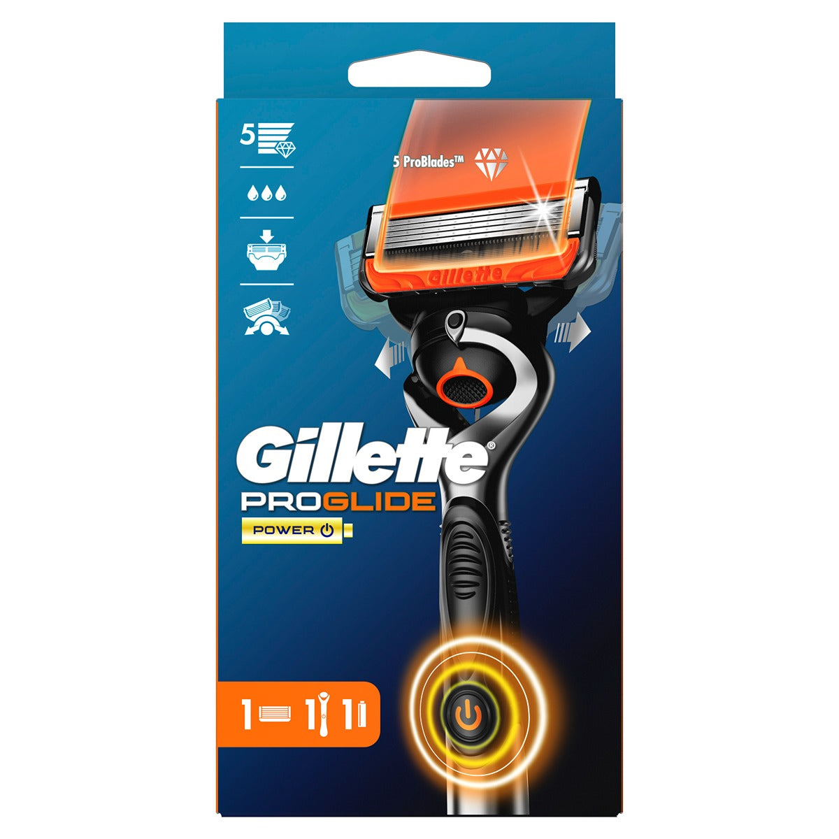 GILLETTE Fusion Proglide Power Flexball, aparat de ras, - Imagine 1