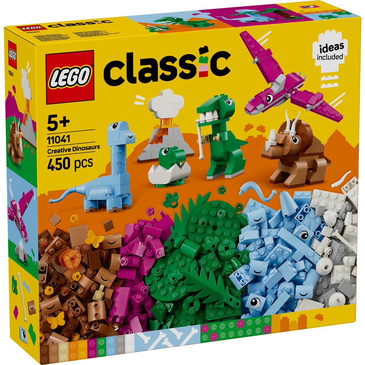 LEGO CLASSIC DINOZAURI CREATIVI 11041 - Imagine 1 [ps:b7a1532d-e373-4e5a-8bf3-4b8633bb71d1]