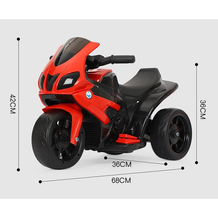 Motocicletă Electrică Flippy cu Acumulator, Roșu, 1-4 Ani - Roșu (1) [ps:32d760db-fe77-403d-aab4-2fb8d460fa56]