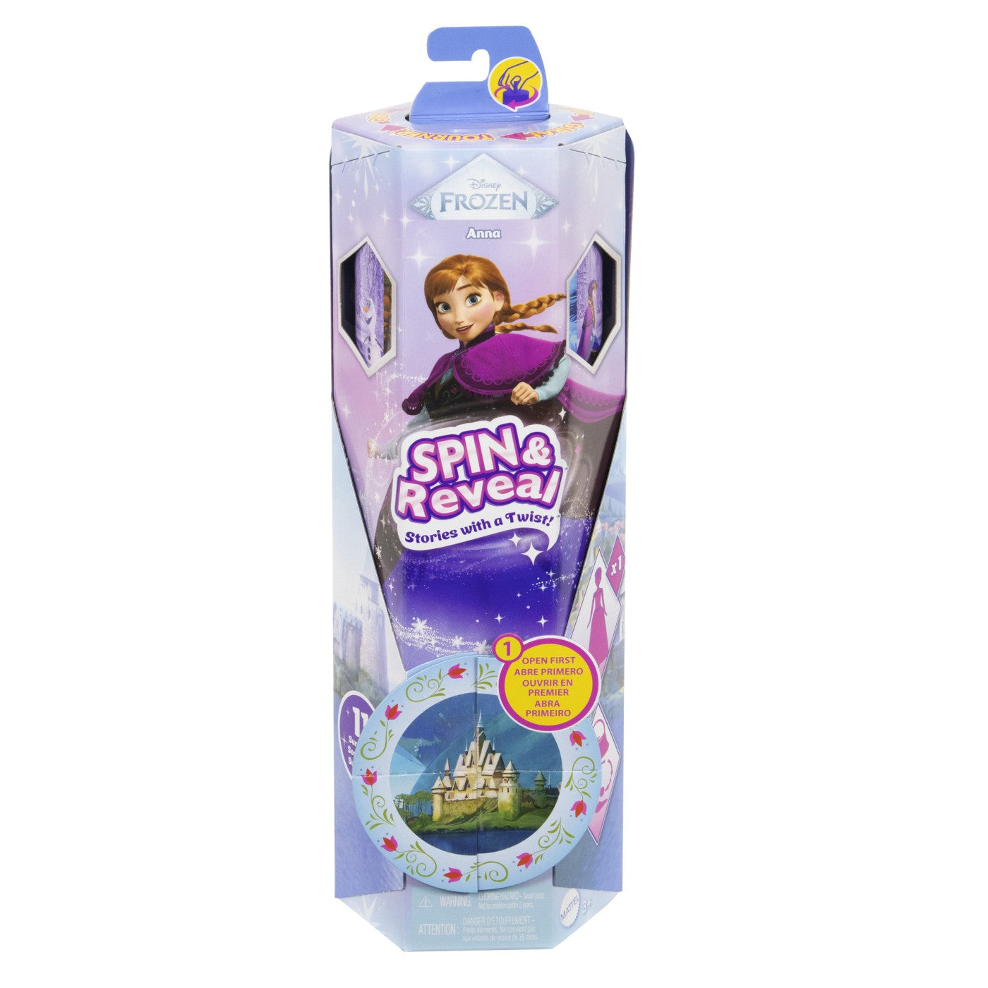 DISNEY FROZEN SPIN AND REVEAL PAPUSA ANNA CU EVANTAI Mattel - Imagine 1 [ps:266ee954-cb74-415e-b848-a4602f2ca2d0]