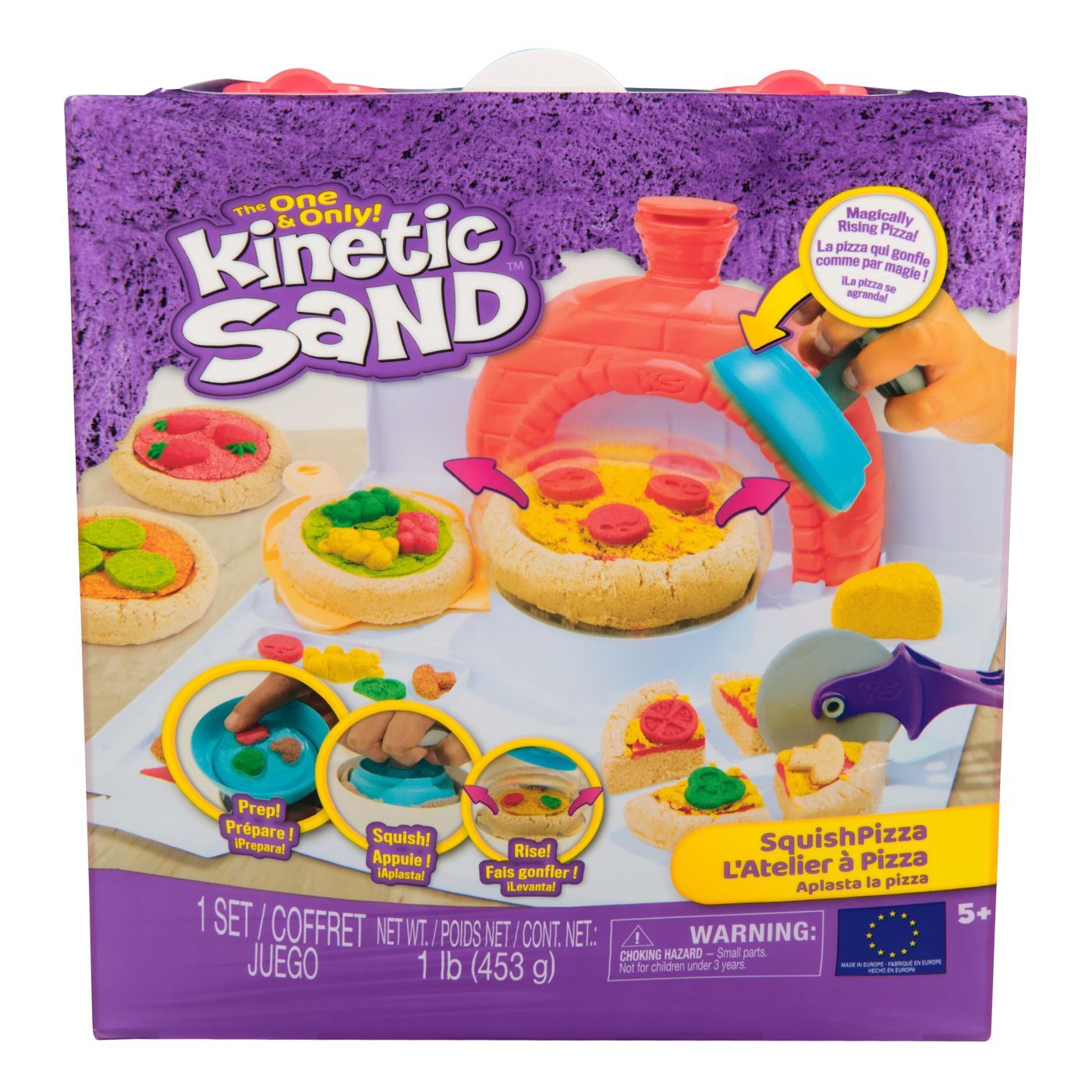 KINETIC SAND ATELIER PIZZA 453G Spin Master - Imagine 1 [ps:9658220c-c4a6-49ea-8739-b5e5b7c47e1e]