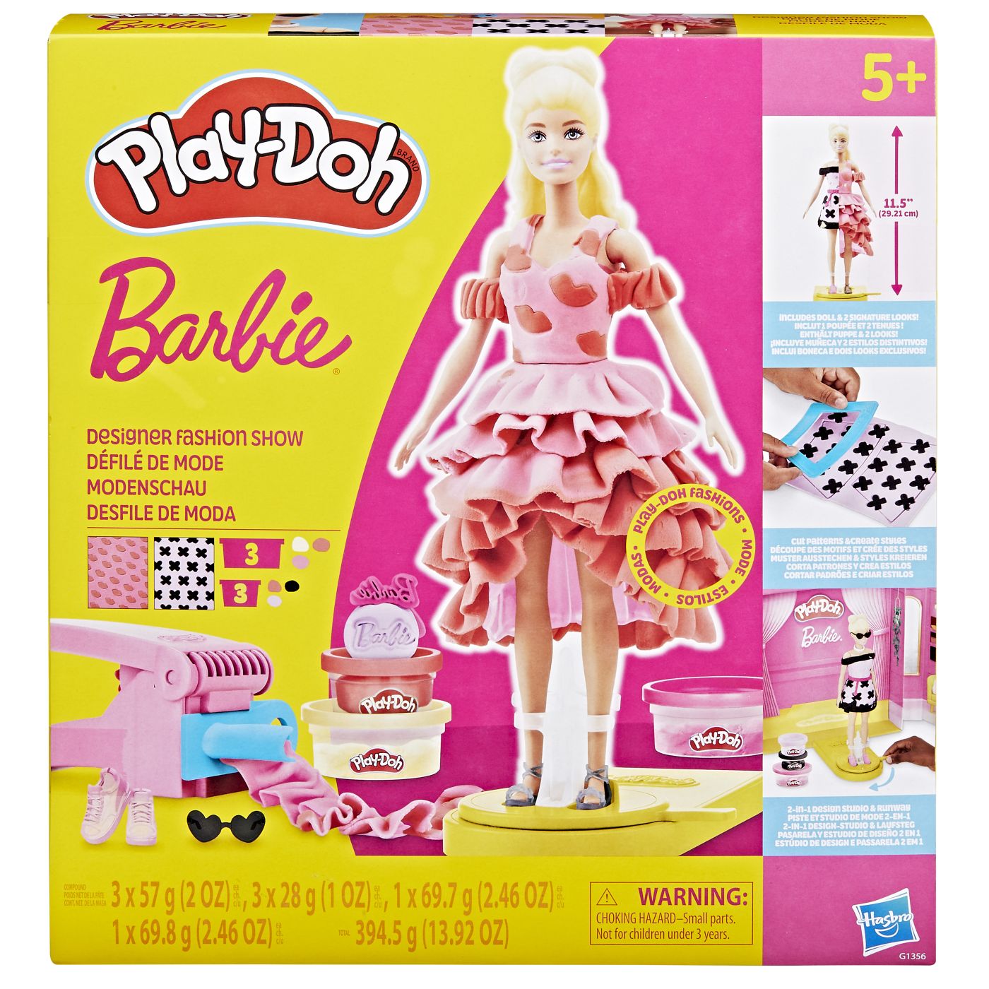 PLAY DOH BARBIE SET PLASTELINA PREZENTARE DE MODA A - Imagine 1 [ps:8e778f9a-b22b-4942-af85-947bdf0804ad]