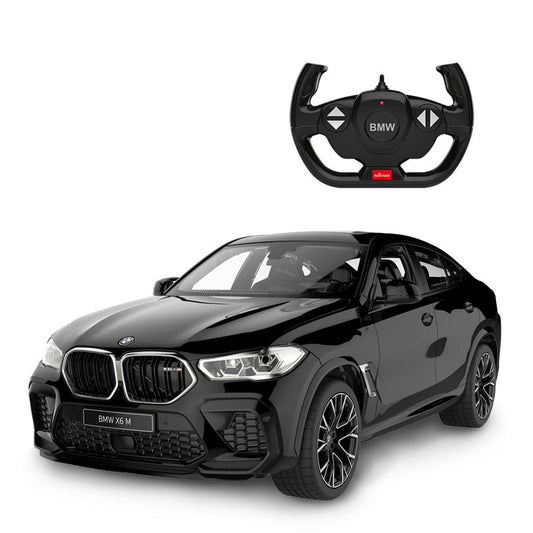 MASINA CU TELECOMANDA BMW X6 M NEGRU SCARA 1 LA 14 Rastar - Negru (1) [ps:1e5a4f14-3eba-46f3-b589-6a1bfe2110c7]