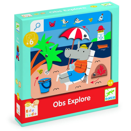 Joc Eduludo Obs Explore, Djeco - Imagine 1