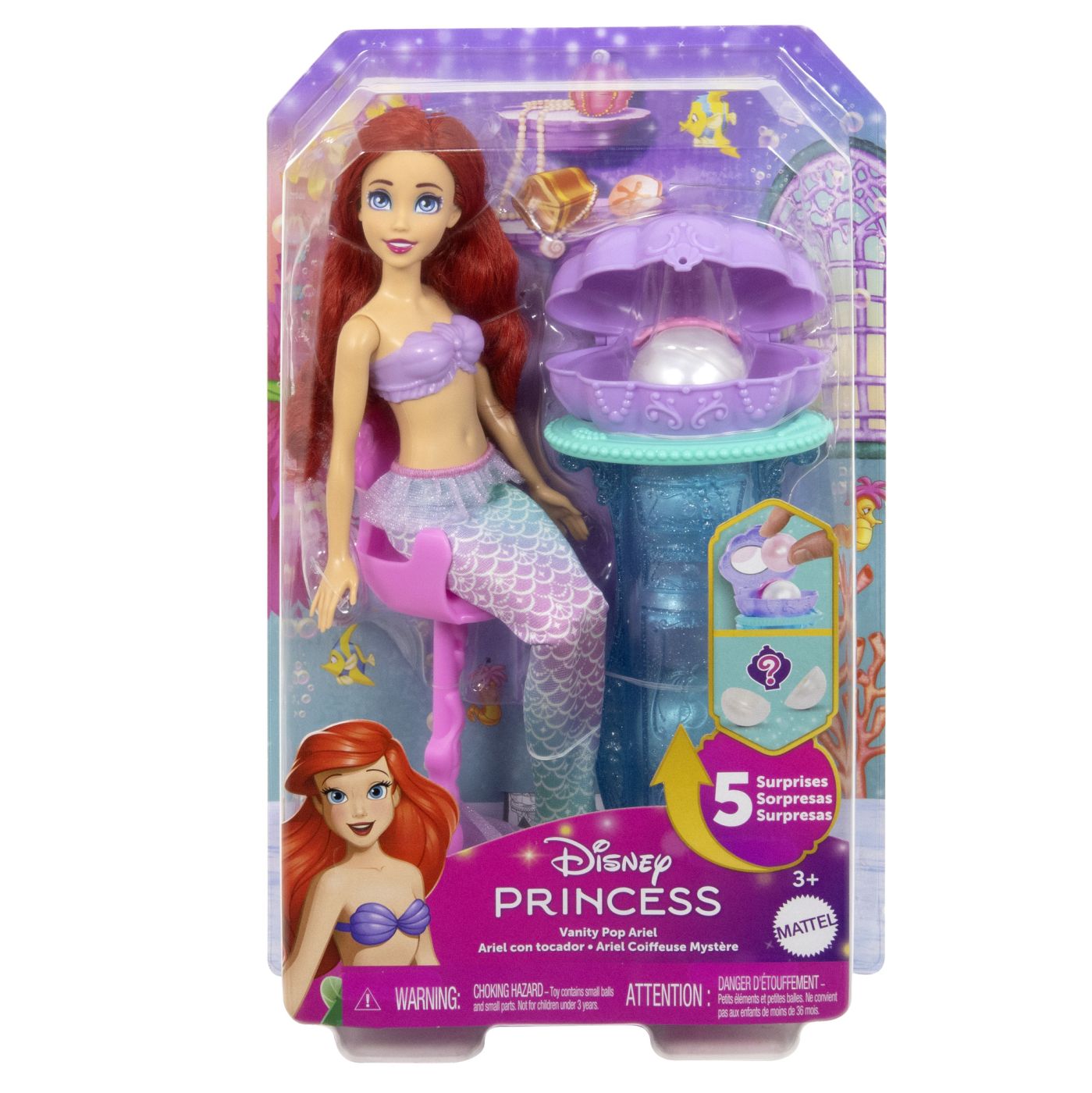 DISNEY PRINCESS PAPUSA ARIEL SI MASUTA DE MACHIAJ CU - Imagine 1 [ps:20803096-dd53-40c0-a9d2-446a9a07847c]