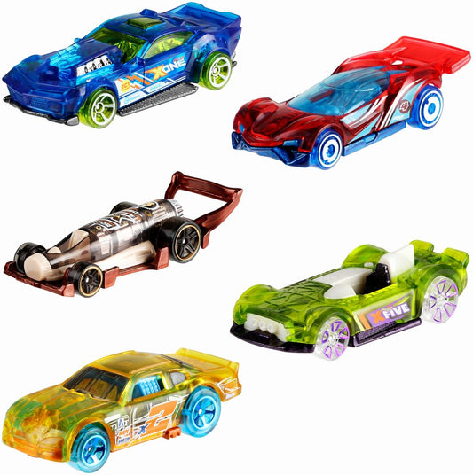 SET 5 MASINI HOT WHEELS X RAYCERS [ps:58e6f215-0838-4a3b-a099-eecb2b2f63a8]
