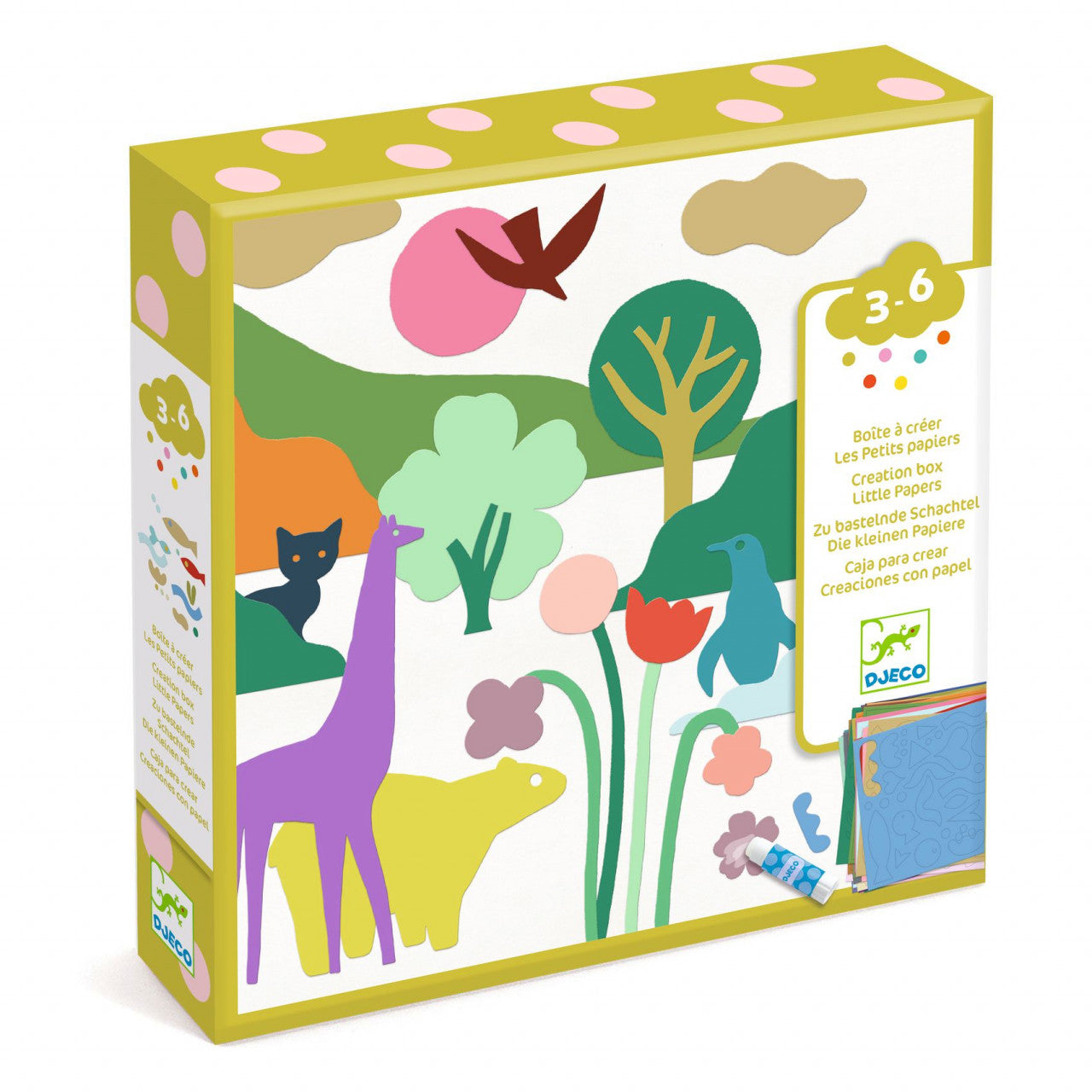 Joc creativ Little papers, Djeco - Imagine 1 [ps:1a605a7a-4c02-4f7c-8810-3cb4a36d5220]