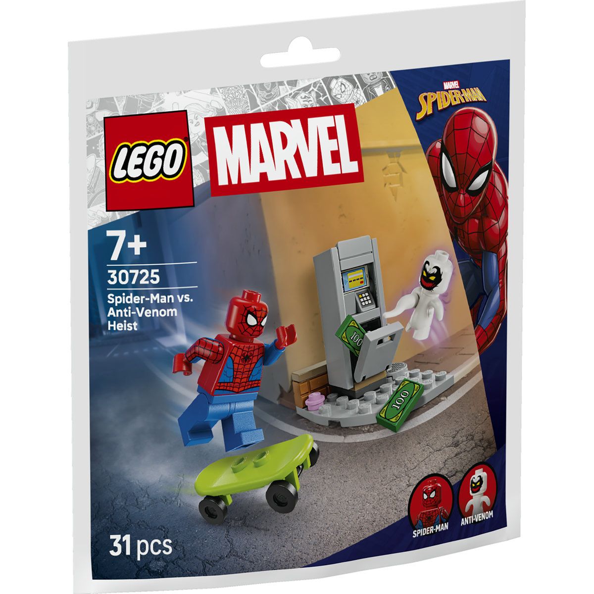 LEGO MARVEL OMUL PAIANJEN VS HOTUL ANTI VENOM 30725 - Imagine 1 [ps:7e1c8dc9-d255-44b3-8105-db3b79da4a0f]