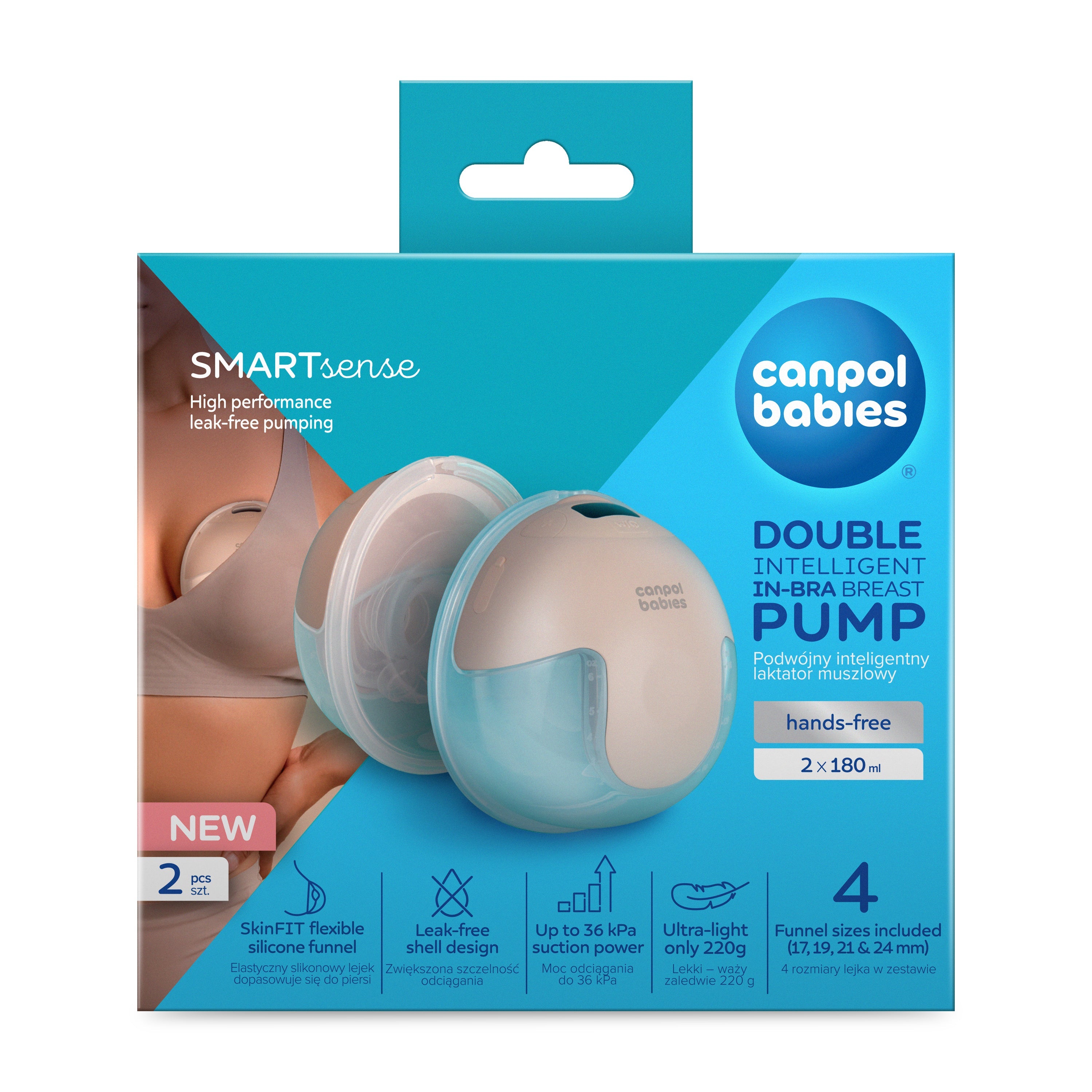 Pompa de San Inteligenta Hands Free Dubla SmartSense - Imagine 1 [ps:bf955de0-2b19-435d-9ee3-82cb926bd180]