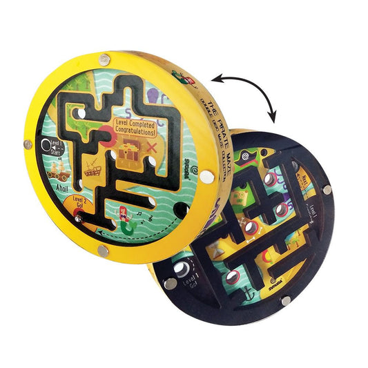 Joc de logica si indemanare Labirint dublu pirati Svoora - Imagine 1 [ps:df3c0e46-997f-46f0-af7d-f373e6e3aad6]