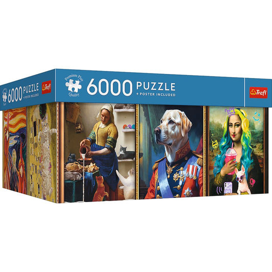 PUZZLE TREFL 6000 PREMIUM PLUS COLECTIE DE ARTA - Imagine 1 [ps:f3df7445-6d10-49fc-bd59-f5e767c65229]