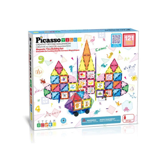 PICASSO TILES Magenetic, set de constructie, 121 piese - Imagine 1 [ps:4f2f0508-c0a0-4ee5-916c-af7fe25f3366]