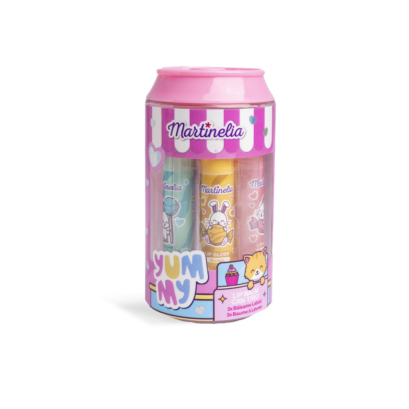 MARTINELIA YUMMY SET 3 BALSAMURI DE BUZE IN FORMA DE - Imagine 1 [ps:ca73445f-ab3b-4131-bc89-06f2c07c0783]