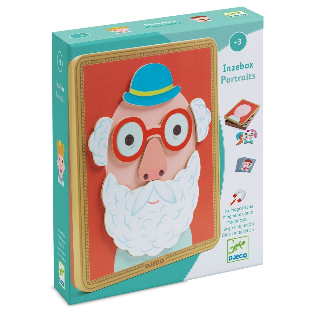 Joc magnetic creativ Portrete, Djeco - Imagine 1 [ps:5c6669e1-727c-4339-98cf-4ea1bb6a70c0]