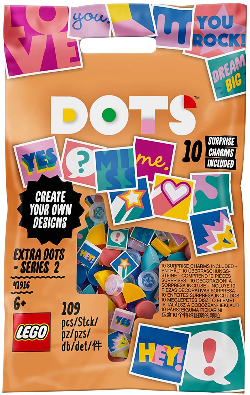 LEGO DOTS DOTS EXTRA SERIA 2 - Imagine 1 [ps:0ea51d3f-2fdb-455e-9648-5b8d5346fb05]