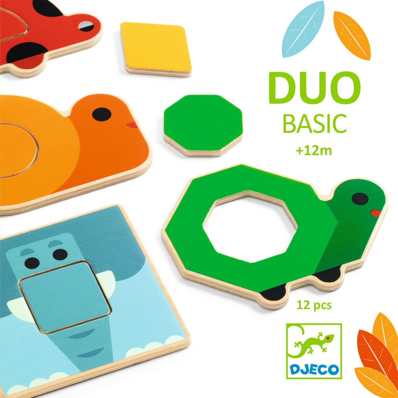 Joc educativ Puzzle DuoBasic, Djeco - Imagine 1 [ps:fbc86300-7dab-4967-b712-062060a0b67a]