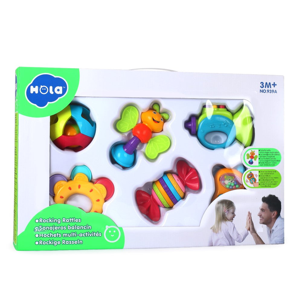 SET 6 JUCARII ZORNAITOARE PENTRU BEBELUSI Jucarii Bebe - Imagine 1 [ps:3fd42c8c-ef86-47ea-9ae4-d725e35d5323]