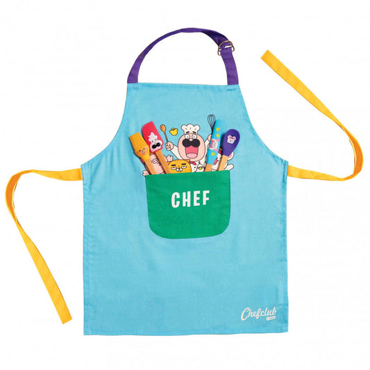 Sort de bucatarie pentru copii albastru, Chefclub Kids - Albastru [ps:18a29c7a-78a6-4dd8-8ff4-42cea69d5b3d]