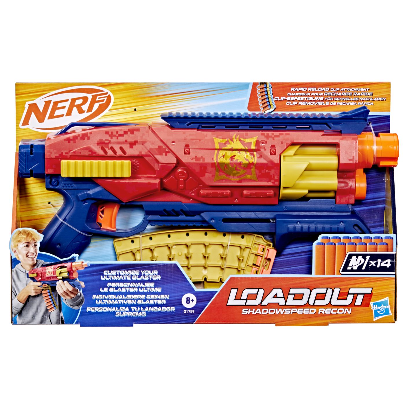 NERF BLASTER LOADOUT SHADOWSPEED RECON Hasbro - Imagine 1 [ps:a7a2eecf-62c3-4d14-a34a-8a56fd799026]