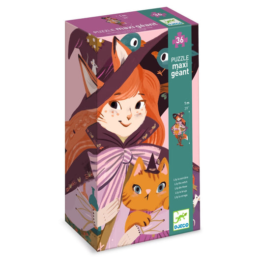 Puzzle gigant Vrajitoarea Lily, Djeco - Imagine 1 [ps:8daec164-5f46-4c83-bbb7-60c095c75300]