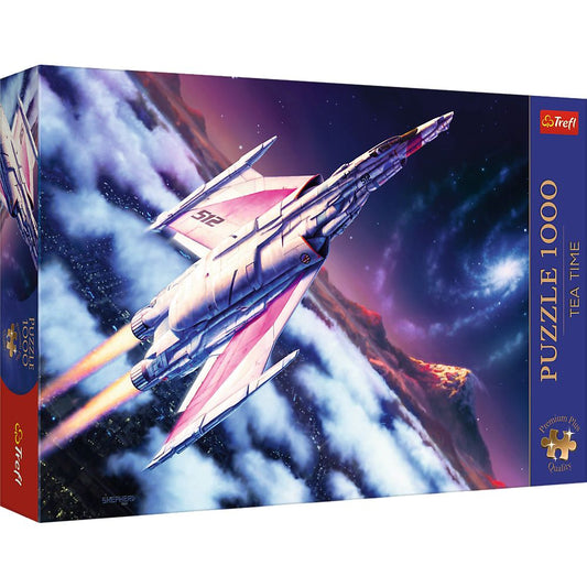 PUZZLE TREFL 1000 PREMIUM PLUS TEA TIME ZBOR IN SPATIU - Imagine 1 [ps:f42e5060-cb53-4f44-abef-2eb1fa69ac47]