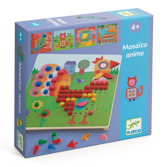Jucarie educativa Mozaic animo, Djeco - Imagine 1 [ps:cc08d4ac-1e46-4c82-bebb-740fd21a428d]