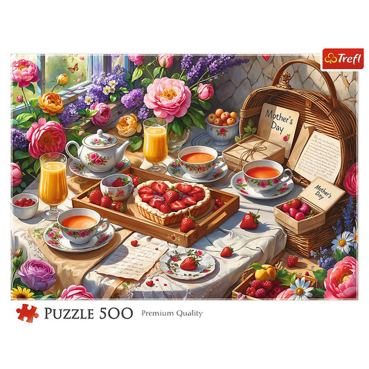 Puzzle Trefl 500 Piese - Dulciuri pentru Ziua Mamei - Default Title (1) [ps:83ba50b2-7c12-4c0f-b004-880dea382531]