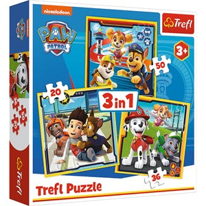 Set Puzzle 3 in 1 Paw Patrol de Crăciun - Trefl/Jumbo - Default Title (1) [ps:ad51d9bb-ea93-4927-80da-7e10feb39d79]