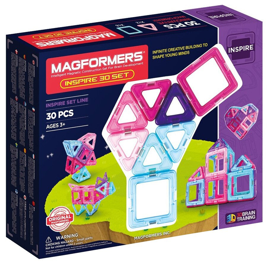 Set magnetic de construit- Magformers Inspire, 30 piese - Imagine 1 [ps:88cb3bec-094b-43ef-9807-6b4223eea992]