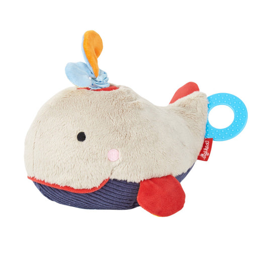 Jucarie senzoriala din plus cu activitati Balena, PlayQ - Imagine 1 [ps:85d1043e-4f25-4502-bb02-a7a5335f580c]