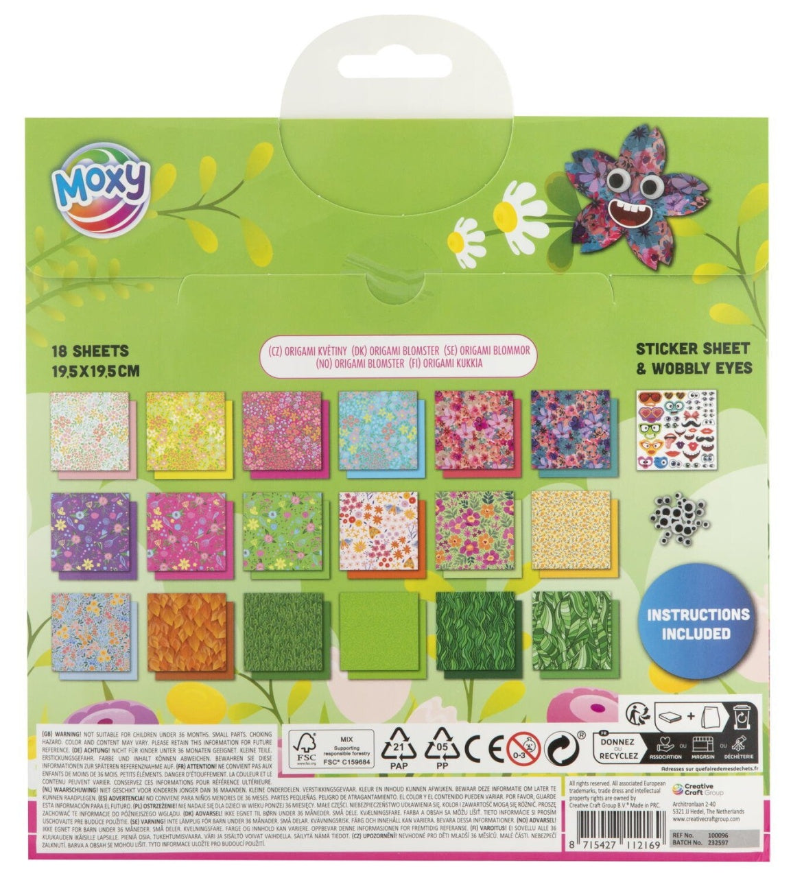 Set Creativ Origami Flori Moxy - Kit de Artă pentru Copii - Default Title (1) [ps:0bfdb4c2-f72e-473a-9798-ef31a122381a]