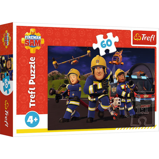 PUZZLE TREFL 60 EROUL IN UNIFORMA POMPIERUL SAM - Imagine 1 [ps:30aa4f54-1f8a-4ed4-854b-c96a4c2f5827]