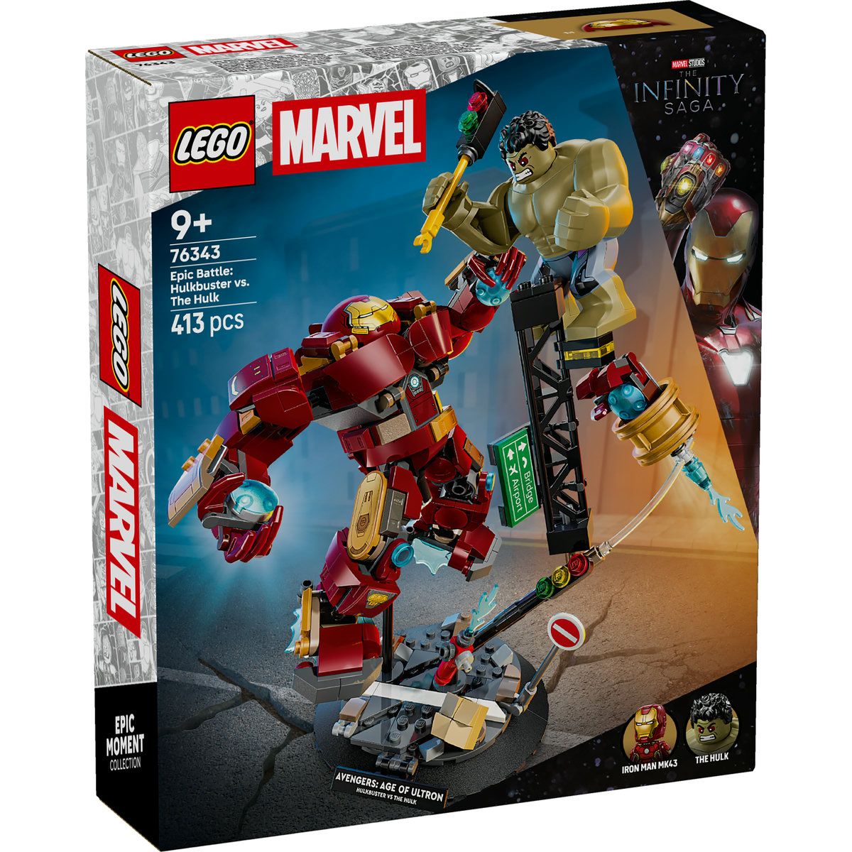 LEGO MARVEL BATALIE MEMORABILA HULKBUSTER VS HULK 76343 - Imagine 1 [ps:255dd5cc-2cdc-4b24-817c-0f8e5f21da50]