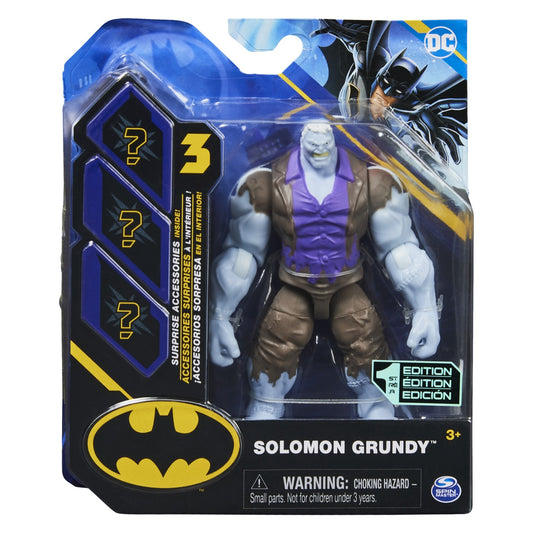 FIGURINA SOLOMON GRUNDY ARTICULATA 10CM CU 3 ACCESORII - Imagine 1 [ps:64bd873b-10ec-49d9-bd75-2455f6851b10]