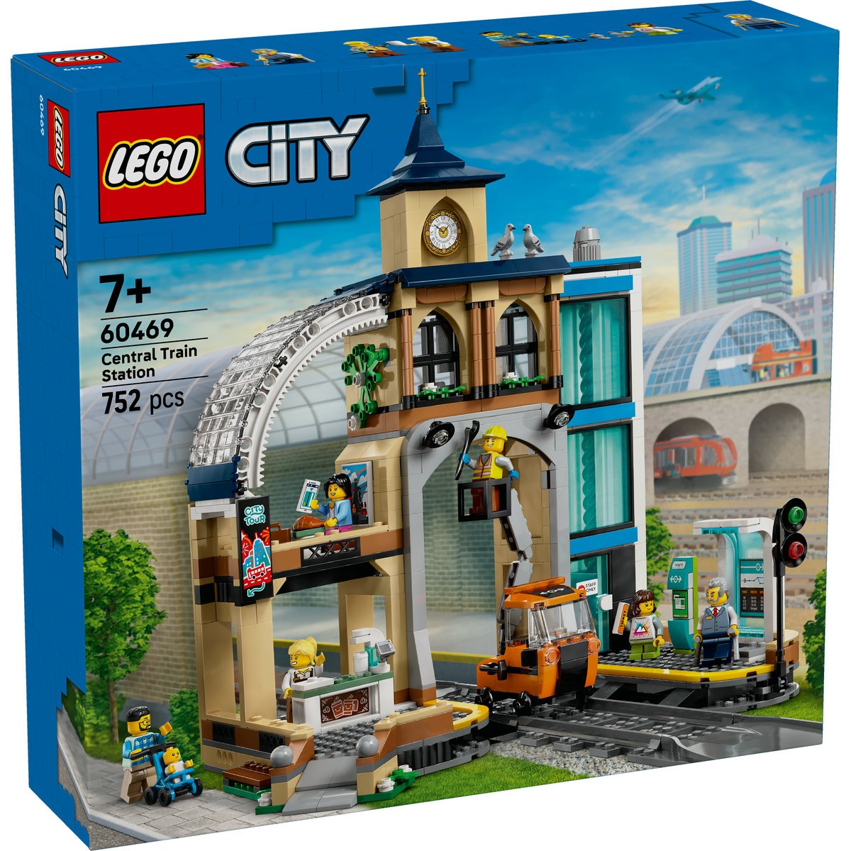 LEGO CITY GARA CENTRALA 60469 - Imagine 1 [ps:9b37d232-940b-4321-8620-a76ae7408d61]