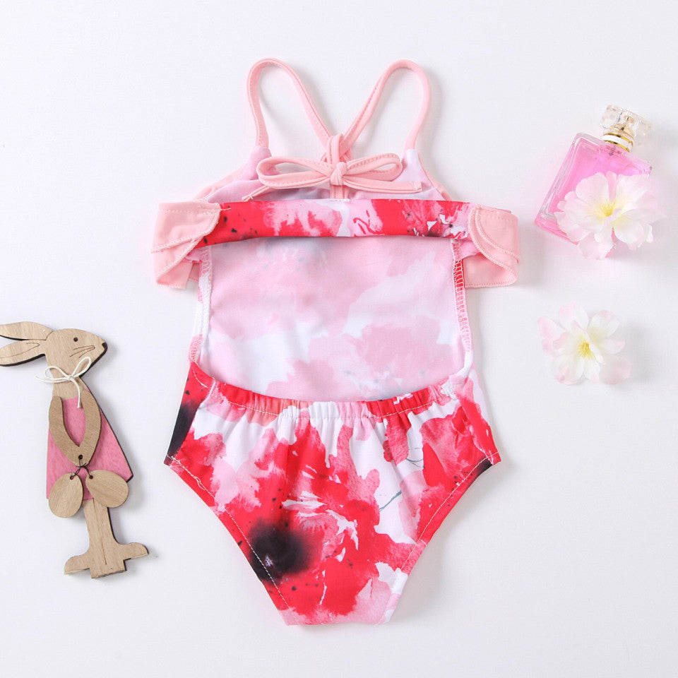 Costum de baie Trandafir Drool (Culoare: Alb, Marime: 100) [ps:66b26903-b00a-4aa4-a41a-a07c2f1de62d]